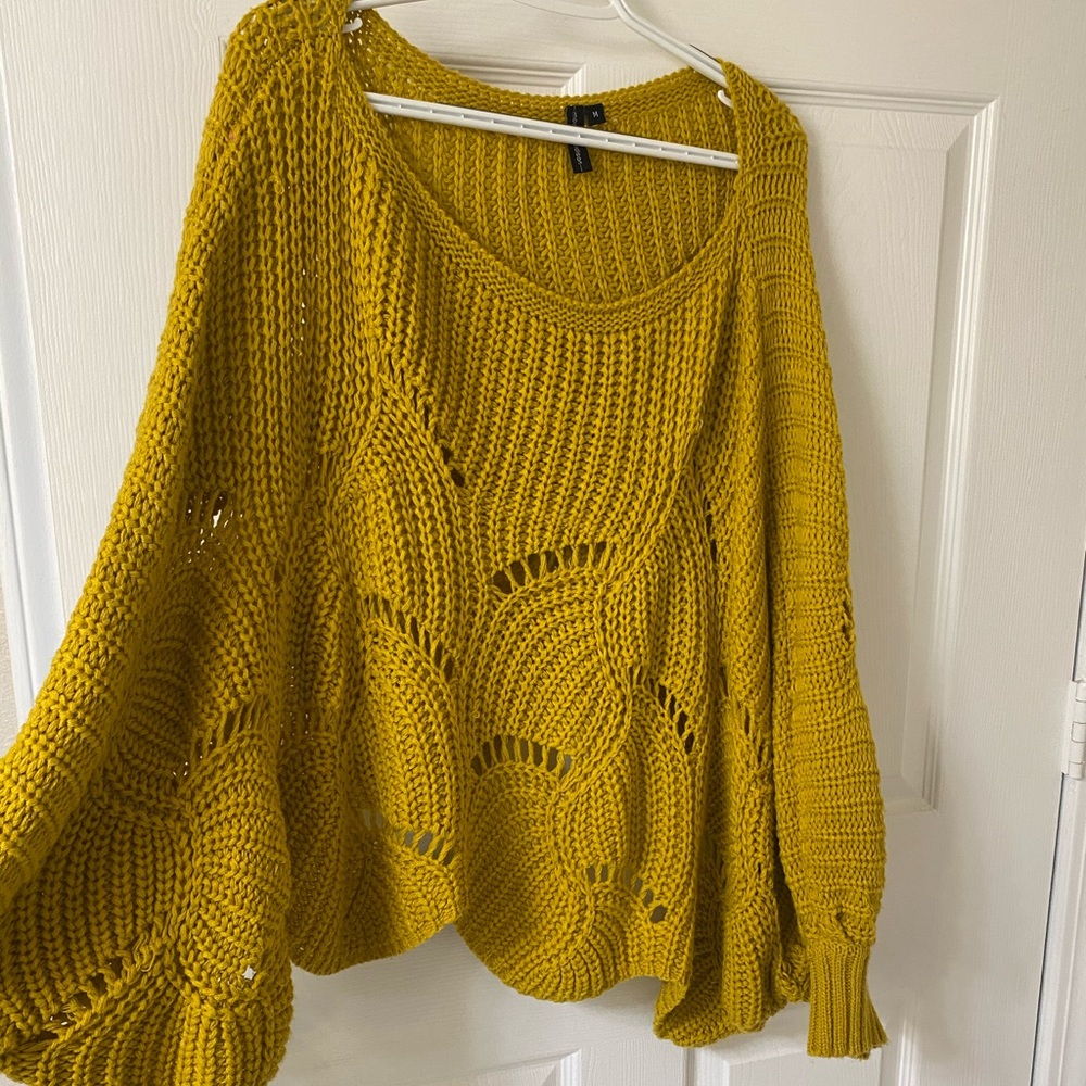 Off the Shoulder Oversized Sweater